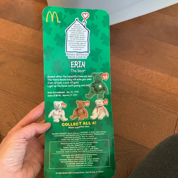 Lot of 90’s mini McDonald’s beanie bears; 4 are in original packaging. - Picture 7 of 10